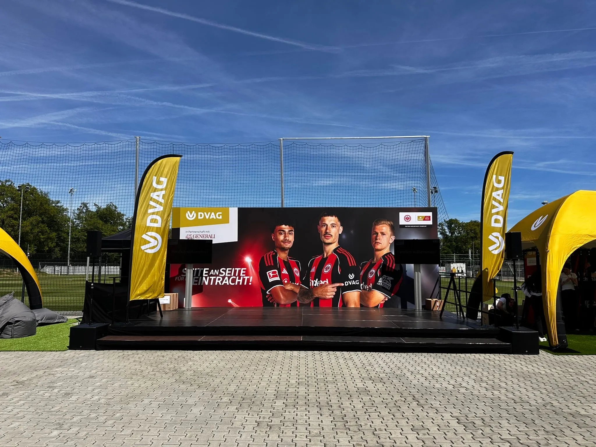 Eintracht – Deutsche Bank Park — Eventbau