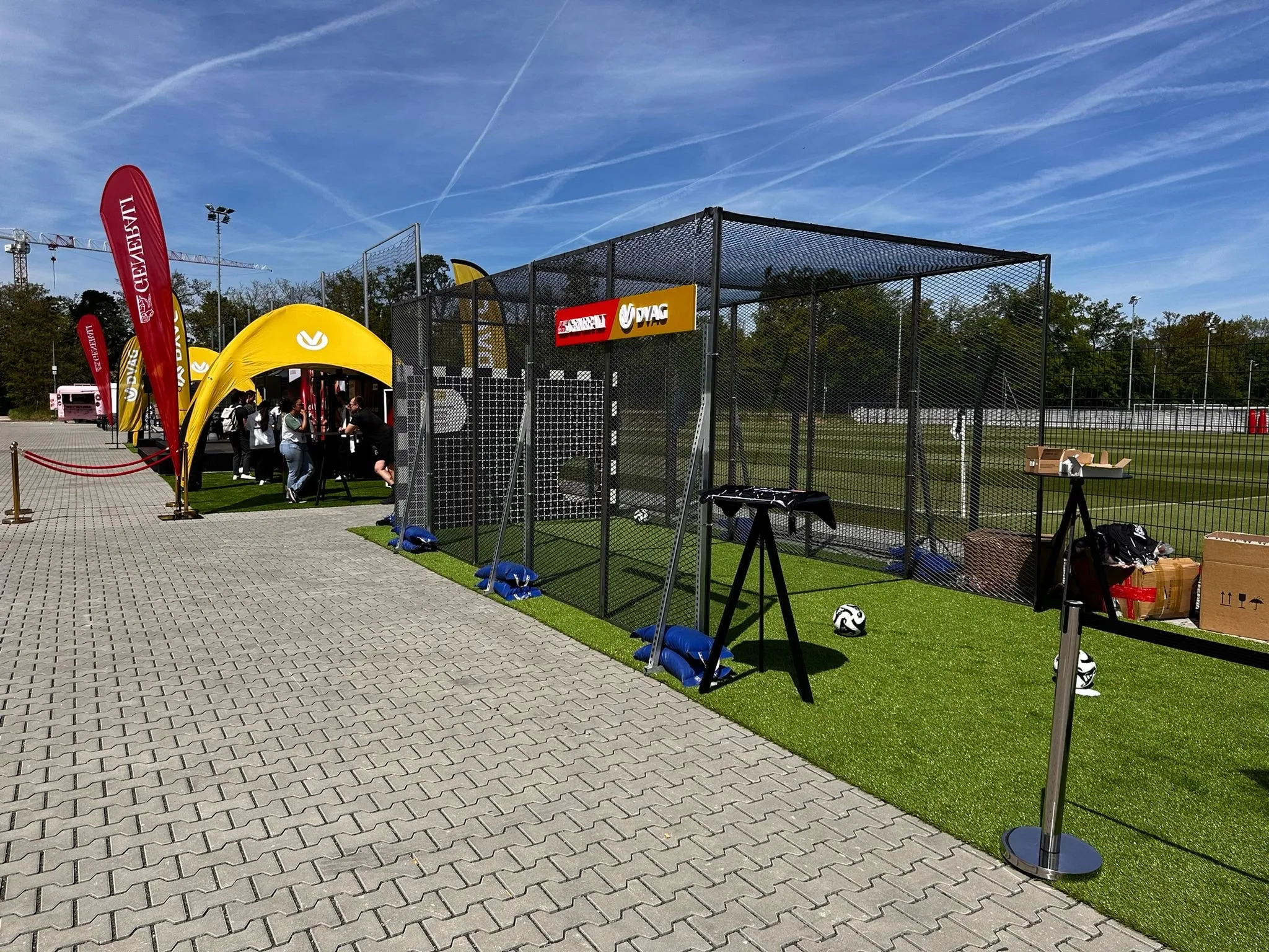Eintracht – Deutsche Bank Park — Eventbau