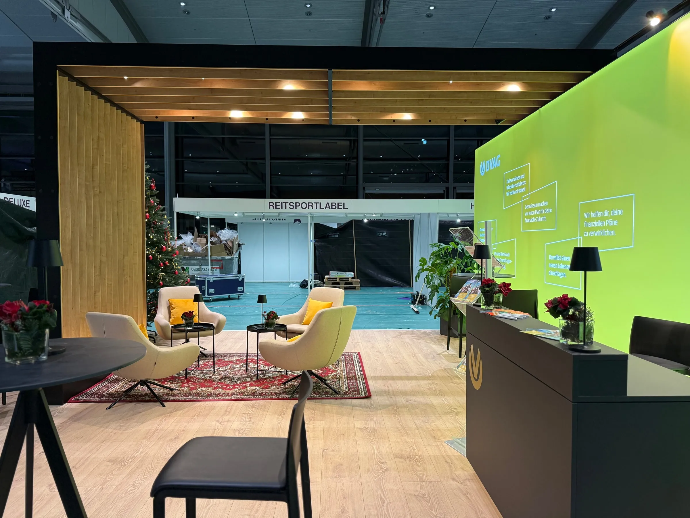 Festhallen Reitturnier Frankfurt — Messebau