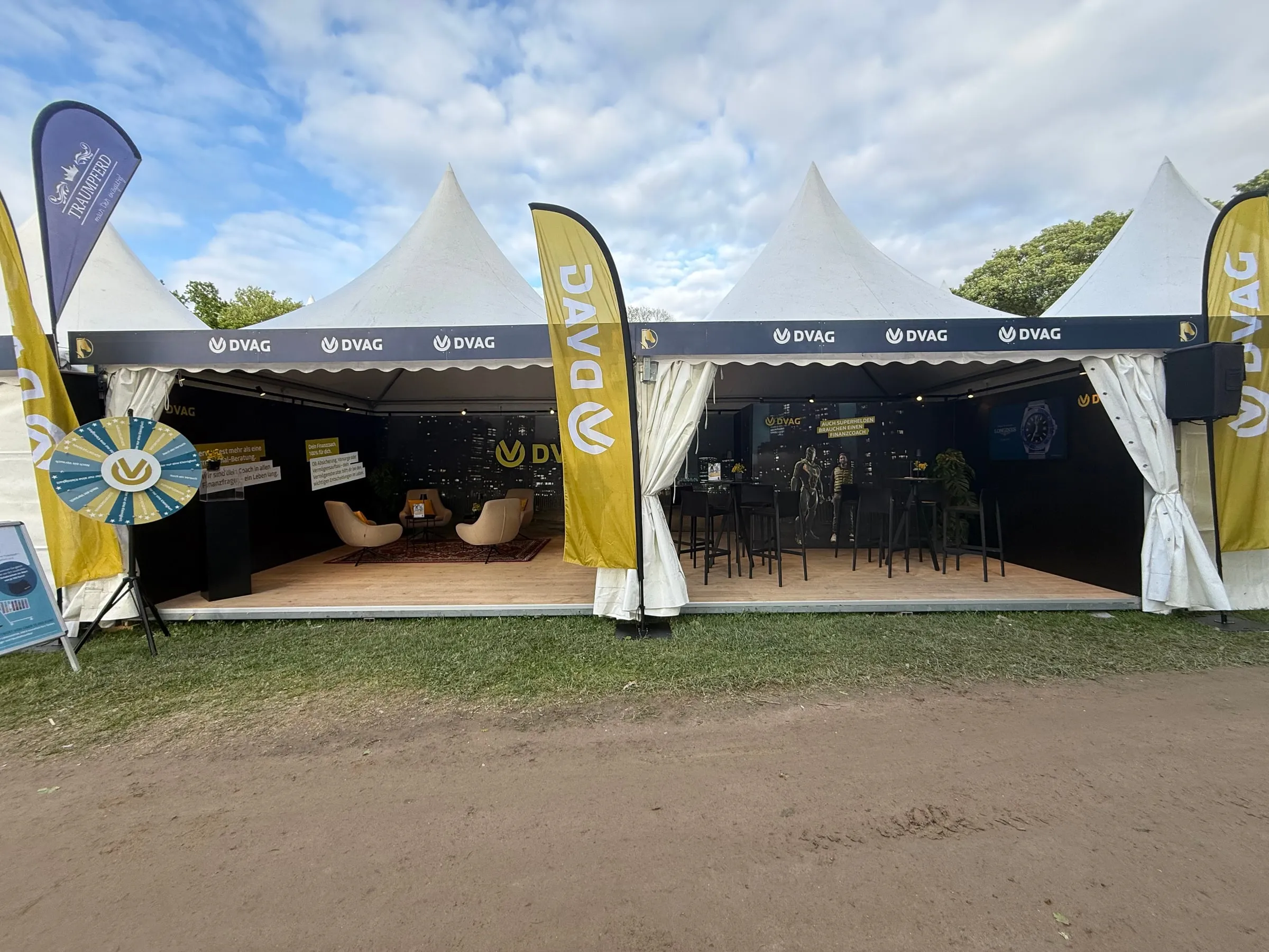 Hamburger Spring Derby — Eventbau