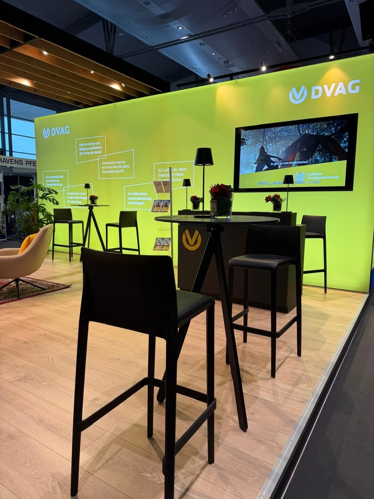 Stuttgart German Masters — Exhibition construction