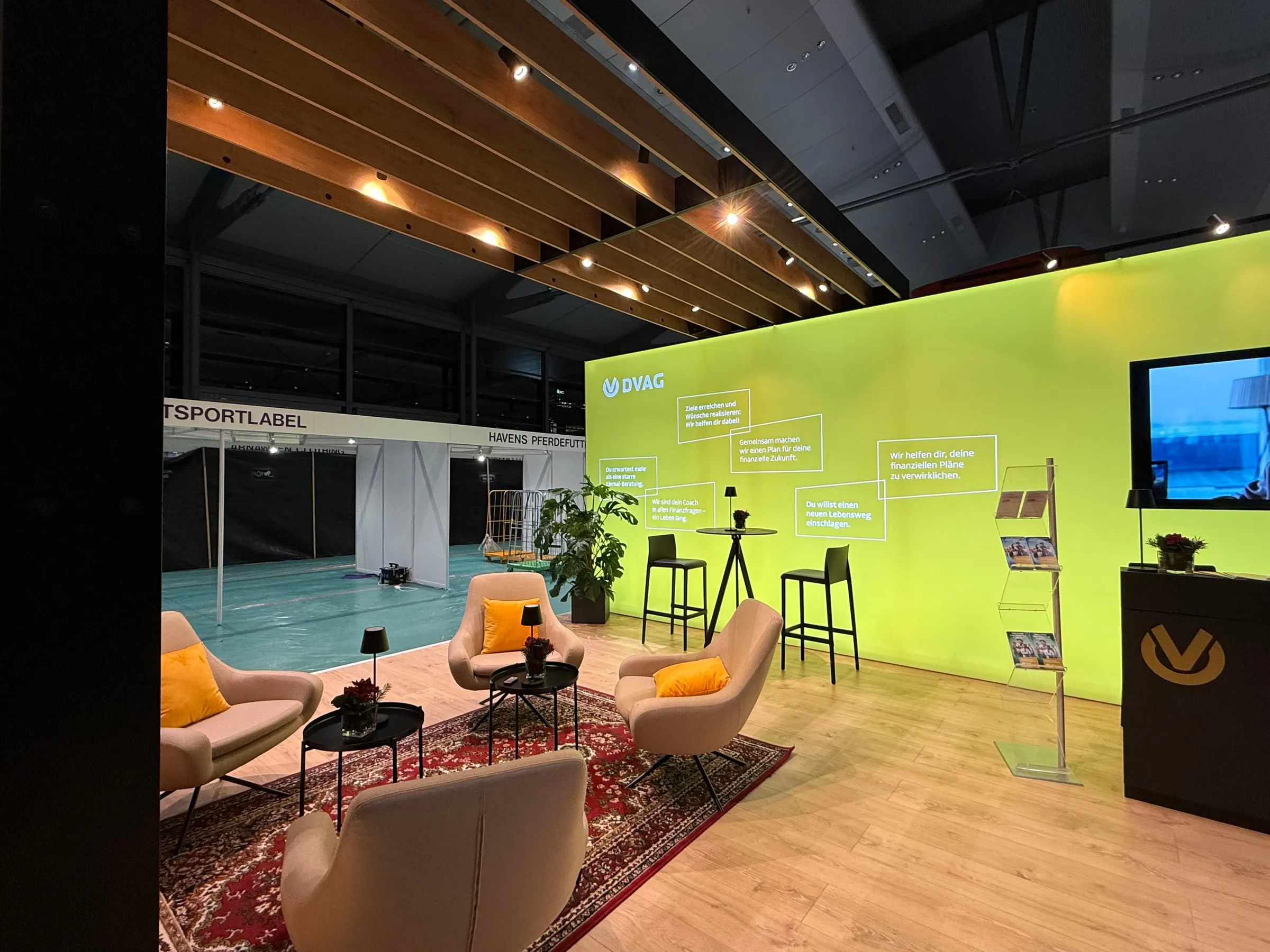 Festhallen Reitturnier Frankfurt — Messebau