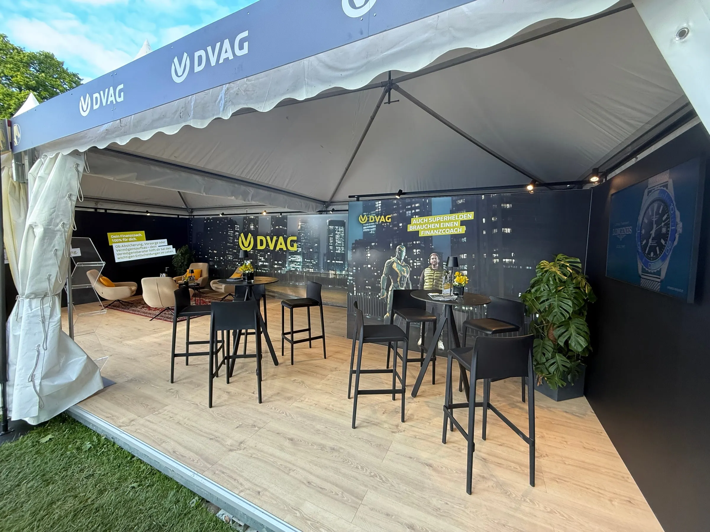 Hamburger Spring Derby — Eventbau