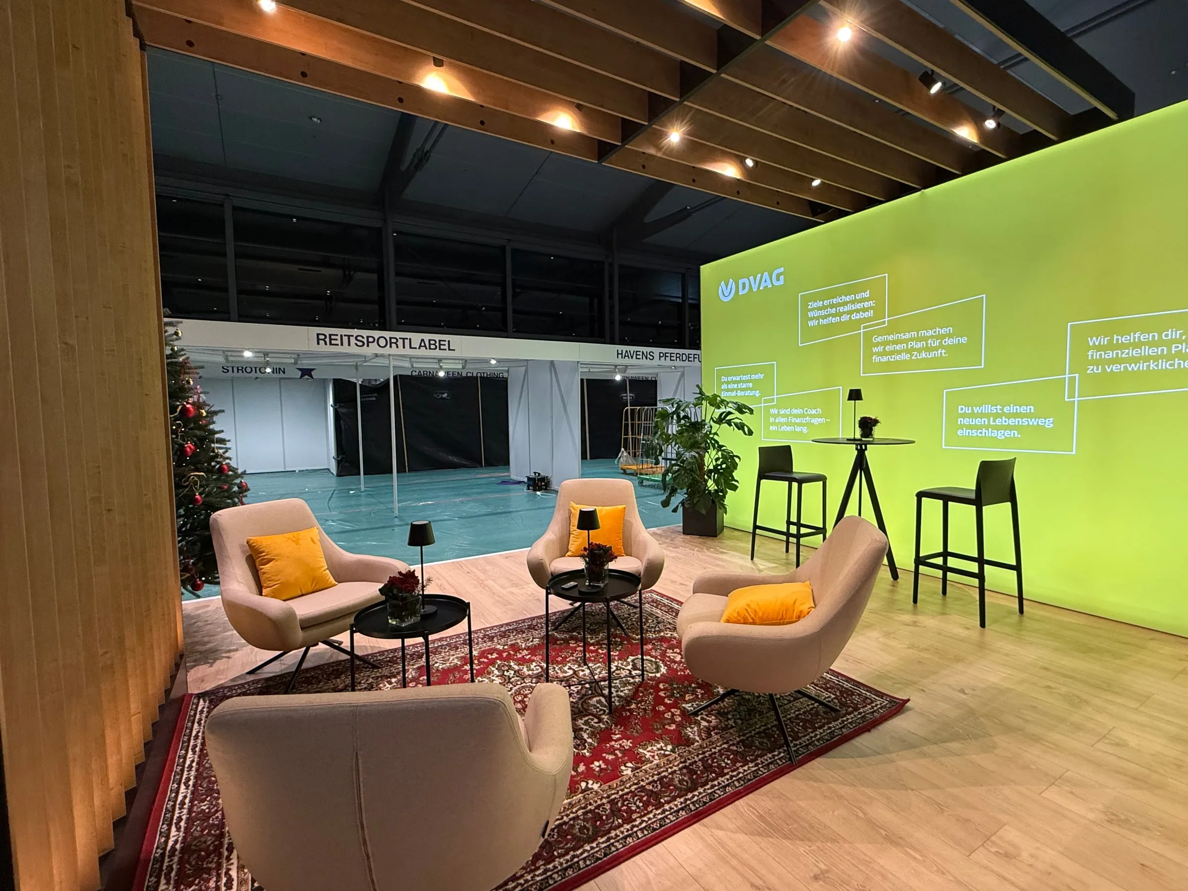 Festhallen Reitturnier Frankfurt — Messebau
