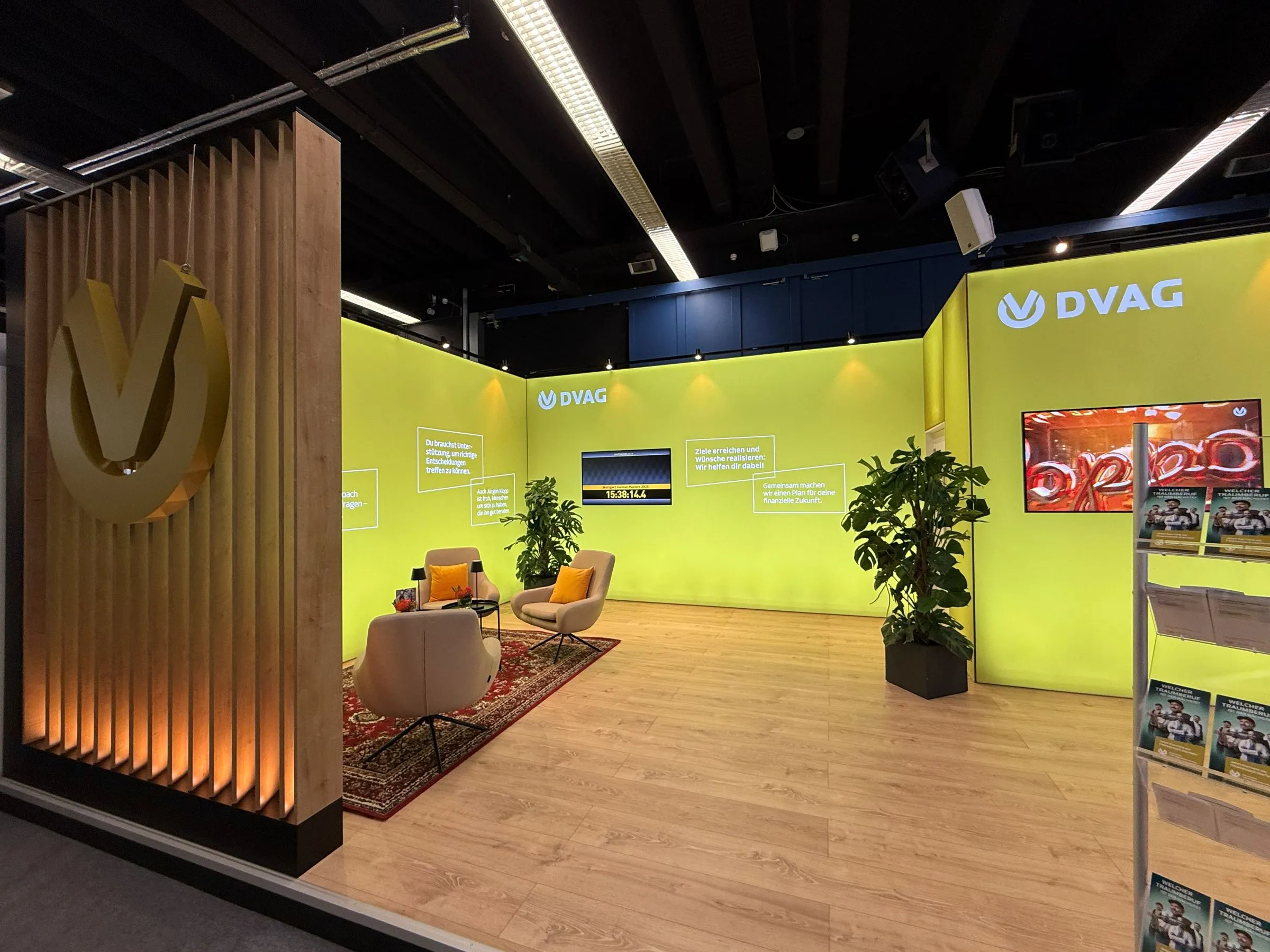 Stuttgart German Masters — Exhibition construction